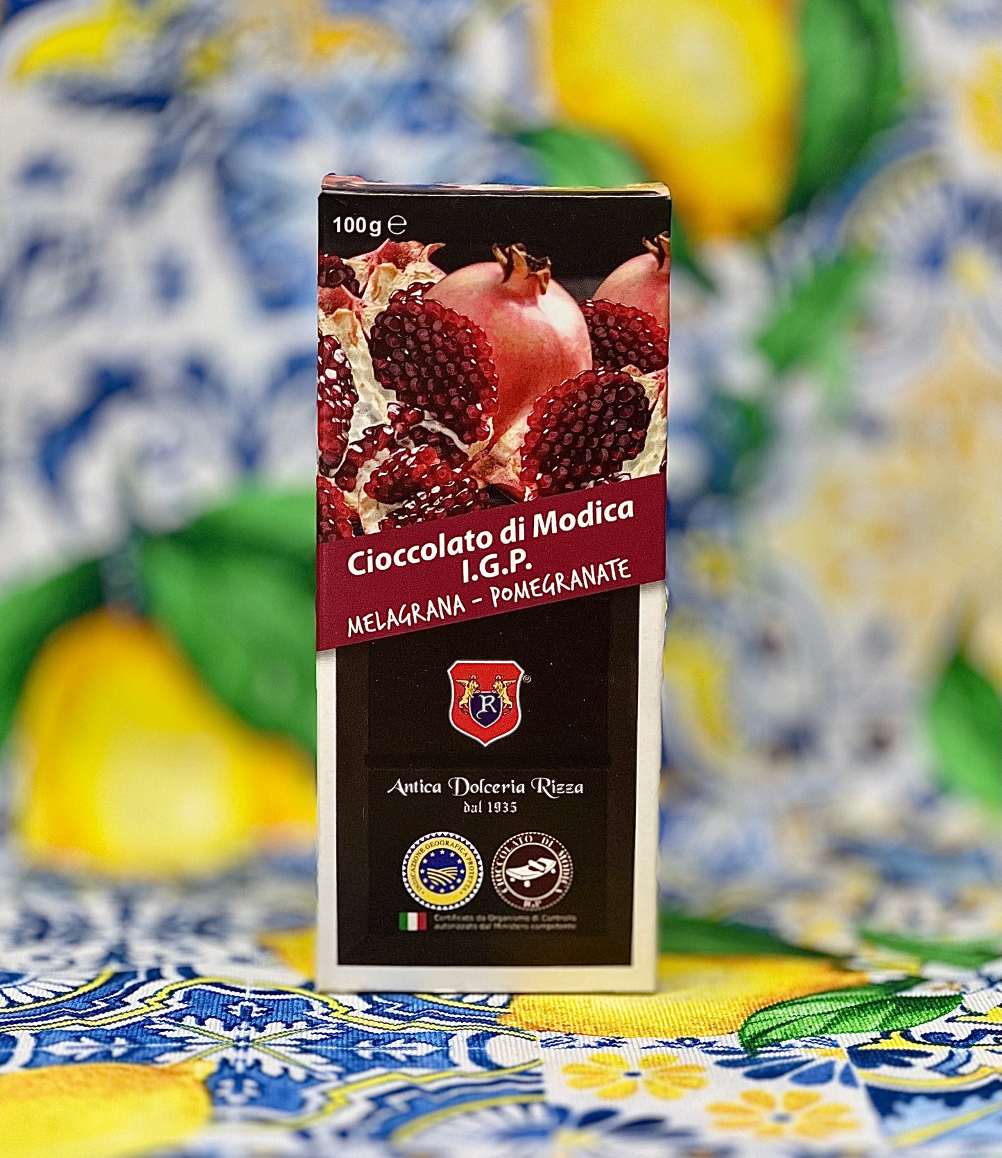 Cioccolato di Modica I.G.P melograno